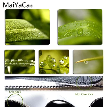

MaiYaCa Plant background Beautiful Anime Mouse Mat Size for 25x29CM Speed Version Gaming Mousepads