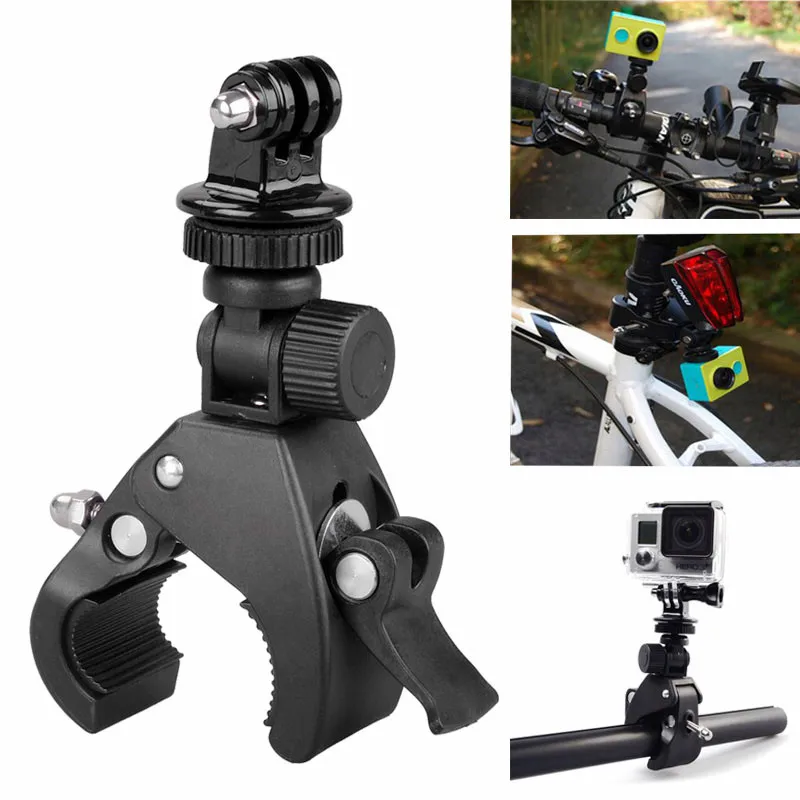 Go pro Bike Bicycle Motorcycle Handlebar Mount Holder +Tripod Adapter