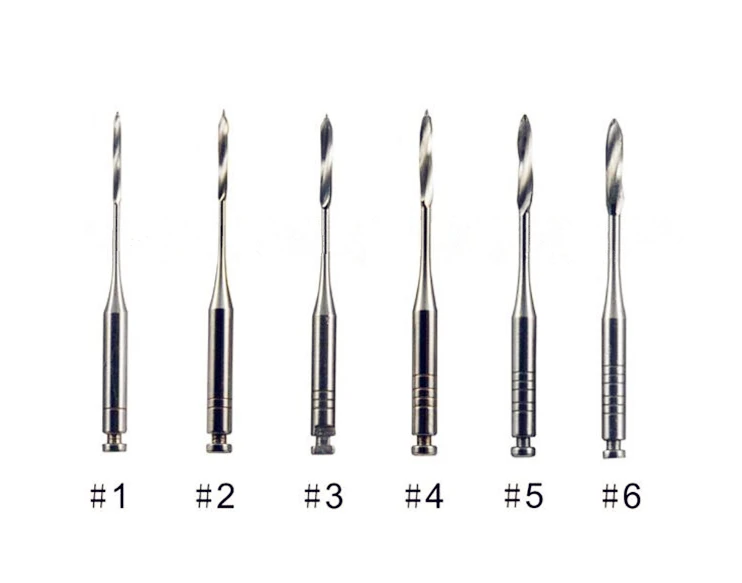 6pcs/pack Dental Endodontic Peeso Reamers Largo Drill Endo Files Root