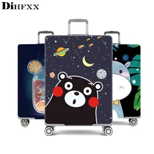 Толстый дорожный костюм чехол защитный чехол на чемодан чехол Аксессуары для путешествий Эластичный Чемодан пылезащитный чехол для 18 ''-32'' чехол для костюма
