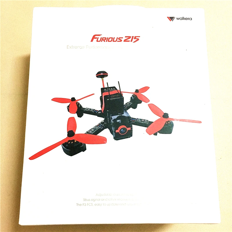 [] Walkera Furious 215 RC гоночный Дрон BNF(без передатчика) RC Квадрокоптер с камерой 600TVL и F3 управление полетом