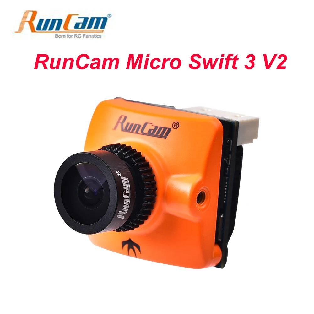 Runcam Micro Swift 3 V2 43 600TVL CCD Mini FPV Camera 2.1mm PALNTSC OSD Configuration For RC Models Multicopter Part (1)