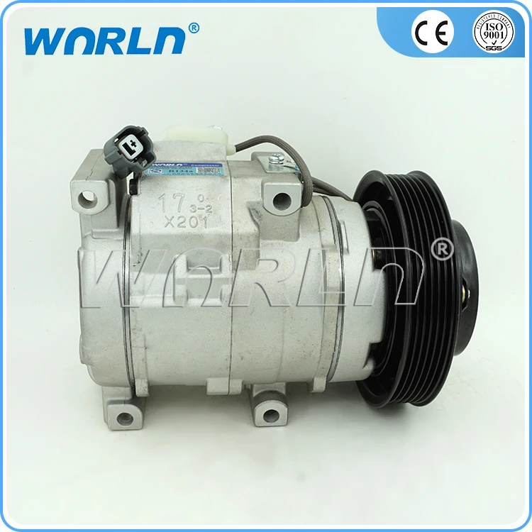 Авто A/C компрессор 10S17C 6PK для Honda Accord VII 3,0 3,2 CG1/CM6 12 V 2002-2008 38810-RAC-A01 38810-RCA-A01 38810-RDA-A01