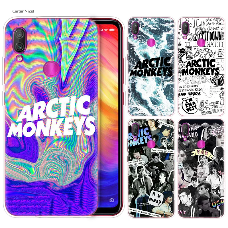 

Silicone Case for Xiaomi Redmi Note 7 6 5 Plus Mi A2 8 Lite Pro Prime Play Phone Cases Cover ARCTIC MONKEYS music bank