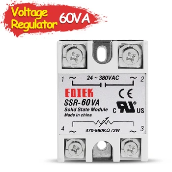 

Resistance SSR-60VA Shift Module Voltage Regulator Single Phase Solid State Relay Volt Regulator Fully Isolated SSR