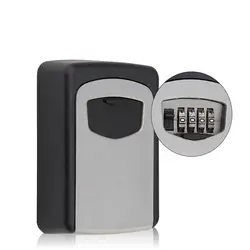 4-значный код пароль Комбинации замок настенный ключ безопасного хранения сейфа сейфы