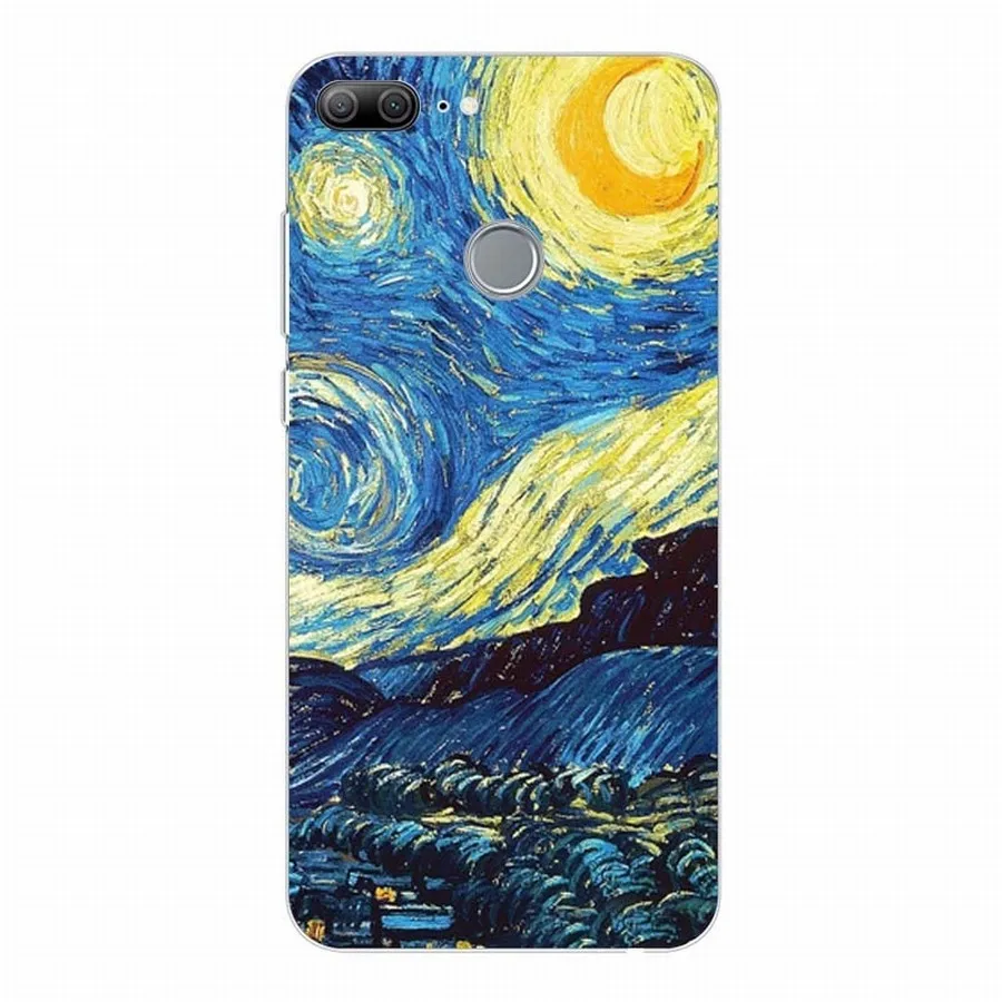 Чехол для Huawei Honor 9 Lite 5 65 &quot с мультяшным рисунком мягкая задняя крышка из ТПУ