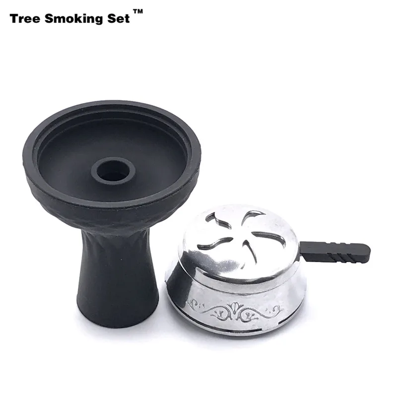 

Silicone Colorful Hookah Tobacco Bowl Shisha Heat Keeper Shisha Narguile Accessories For Kaloud Hookahs Chicha Head TWAN0356