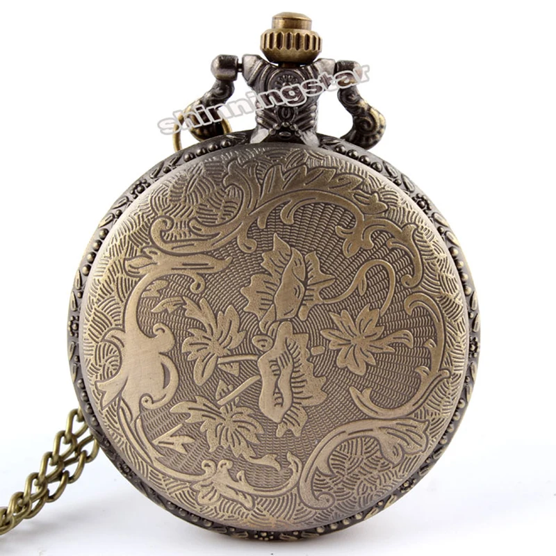 Винтажный аниме Fullmetal Alchemist косплей карманные кварцевые часы Edward Elric ожерелье