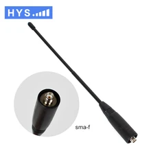 HYS Walkie talkie High Gain SMA-Female Antenna VHF/UHF 144/430 MHz Soft Antenna Baofeng UV-5R UV-B5 UV-B6 BF-888S Antenna NA-701