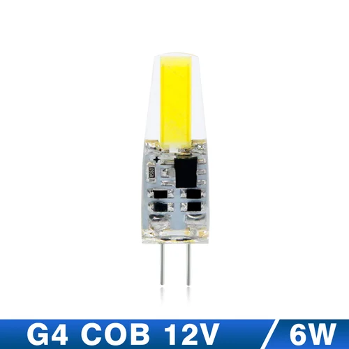 KARWEN 2018 LED G4 램프, AC DC 12V 220V COB LED G4 6W 전구, 360 빔 각도, 할로겐 스포트라이트 샹들리에 교체 2