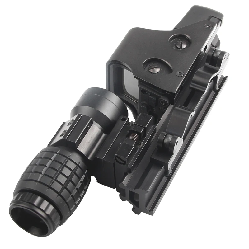 Airsoft 3X30mm Magnifying Scope Focus Adjusted With Flip Up Mount For Hunting Free Shipping RL6-0059-12