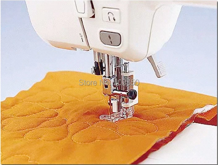 

Free Motion Darning/ Quilting/ Embroiderying Presser Foot,With Spring&Plastic Parts,For Domestic Multi-Function Sewing Machine!