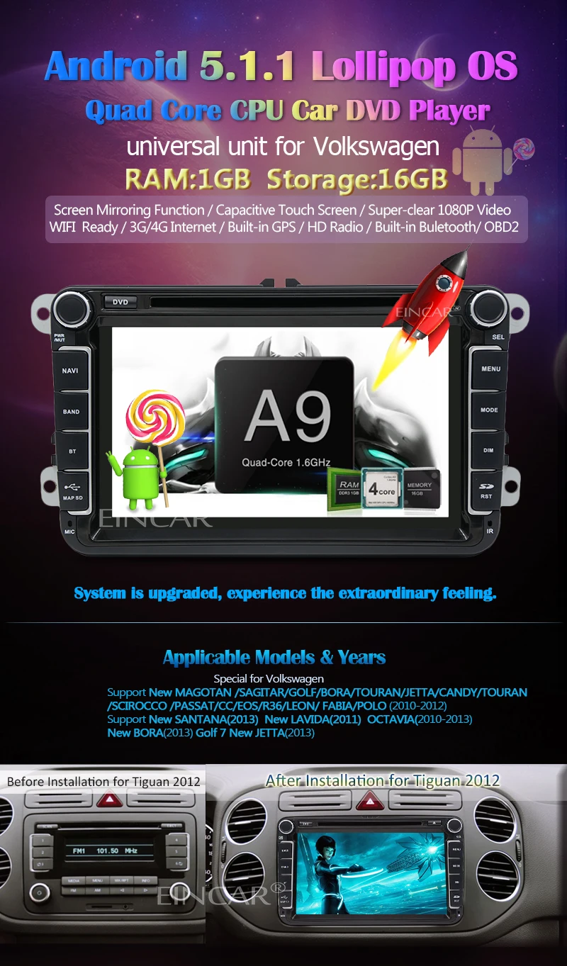 Top 2 din Android car gps navigator player for for new VW Volkswagen Magotan / Sagitar / Golf / Bora / Touran / Caddy EOS Leon POLO 2 Top 2 din Android car gps navigator player for for new VW Volkswagen Magotan / Sagitar / Golf / Bora / Touran / Caddy EOS Leon POLO 2