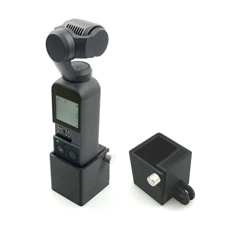 DJI OSMO Карманный карданный Штатив Держатель камера база 1/4 адаптер крепление 3D Печатный расходный разъем DJI OSMO Карманная камера для Gopro