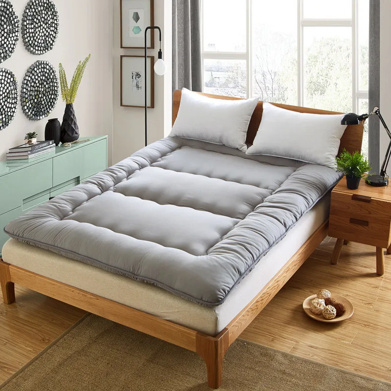 Thick Mattress Tatami Student Dormitory Sponge Mattress Solid Warm Foldable...