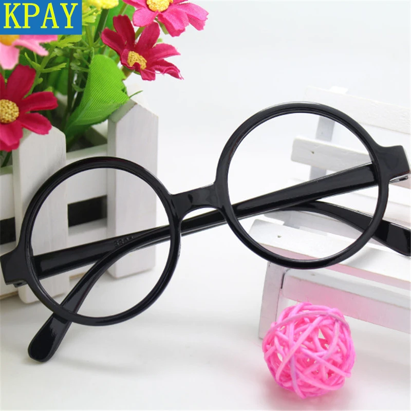 2019 Fashion Mother and Daughter Classic Retro Round Kid Eyeglass Cute Women Glasses Frame Harry Potter Glasses Without Lenses