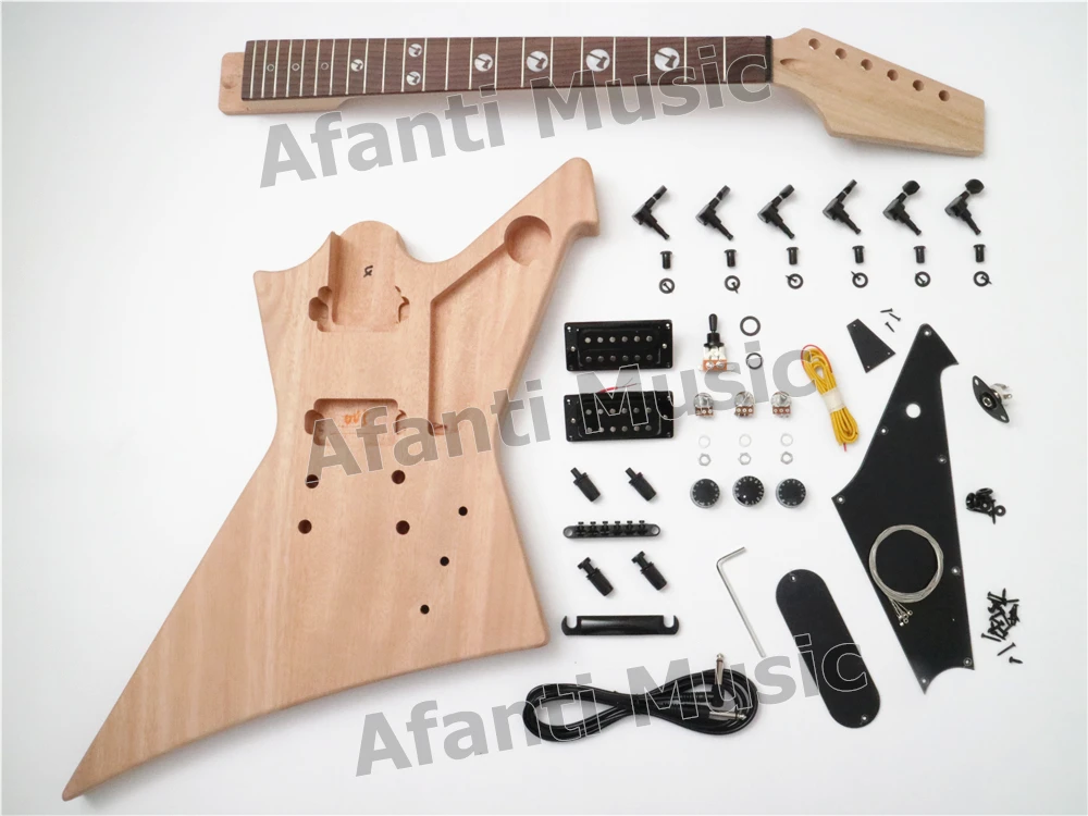 

Afanti Music New Exploration design DIY Electric guitar Kit (AEX-005B)