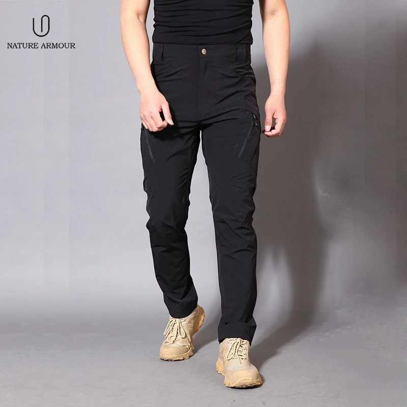 

NATURE ARMOUR 2018 Men outdoor Hiking & Camping quick-drying pants travel hiking pants Softshell Trousers for Fishing Climbing