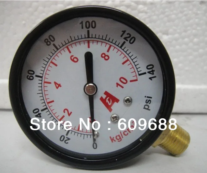 Water Pressure Gauge dia 50MM 0-10KG 1/4PT barometer Air | Инструменты