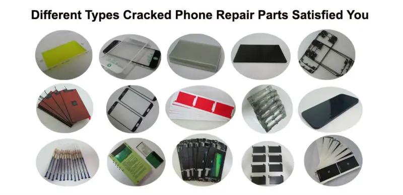 jiutu phone repair parts accessories , lcd screen , oca polarizer film , bezel frame front panel glass for iphone 7 7 plus 6s 6s plus s6 edge