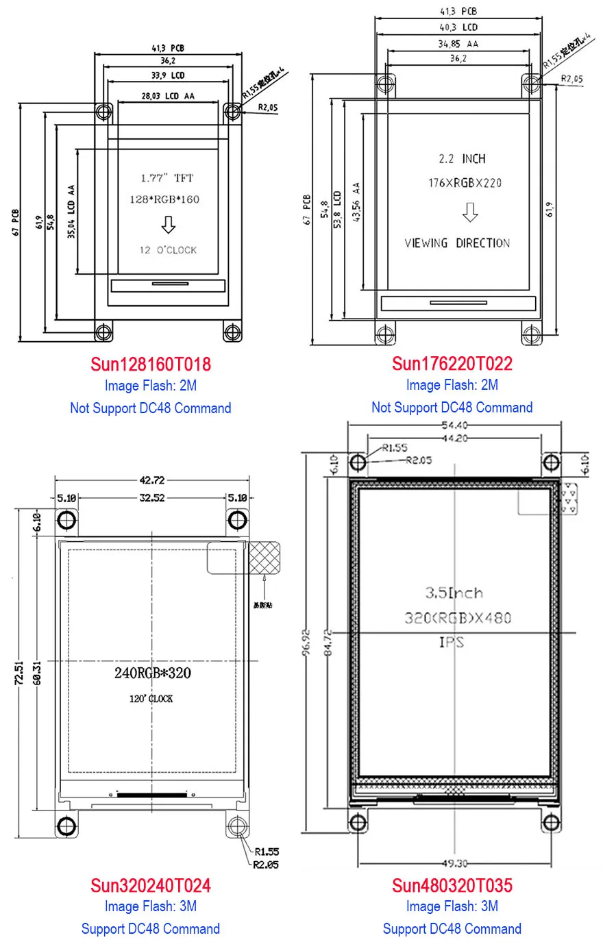 160 "1,8" 128*1,77 HMI умный USART UART серийный TFT ЖК-модуль дисплей Панель для Arduino без сенсорной панели