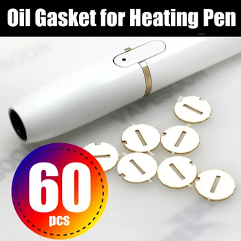 

60PCS Clean Gasket For IQO&... VSecig Repair Accessories holder heater Clean Tool Little Slice For 2.4 Plus Absorb Oil Gasket