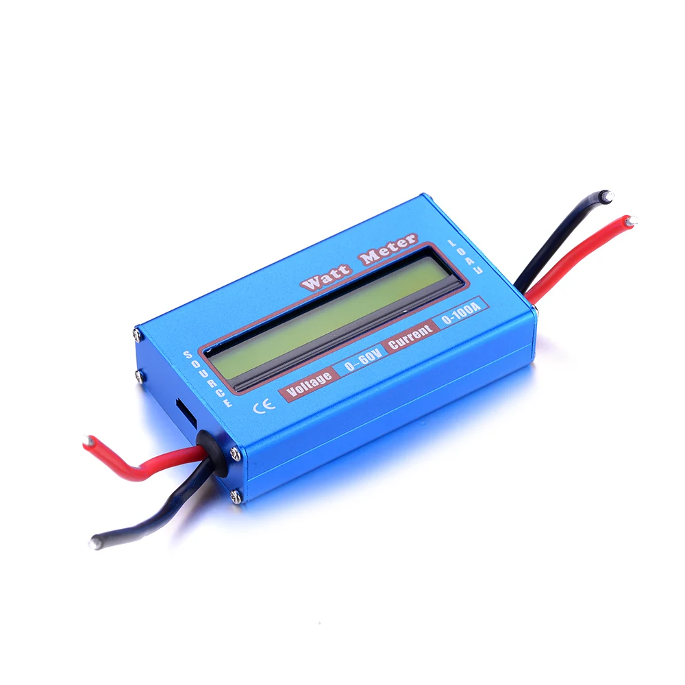 

1pcs New Digital LCD DC 60V 100A Balance Voltage RC Battery Power Analyzer LCD Meter for Detect the Power Charge Energy Voltage