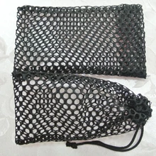 100 шт затягивающийся сетчатый мешок ювелирные изделия сетка сумка сетка Сумочка для подарков Пользовательский логотип для подарка гаджет ювелирные изделия