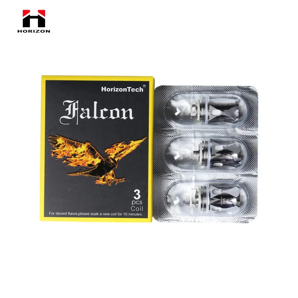 3 шт./6 шт. HorizonTech Falcon M1 0.15ohm/M2 0.16ohm Mesh m-тройная головка для электронной сигареты HorizonTech Falcon Tank