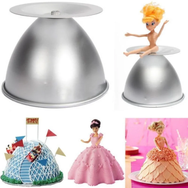 Princess Cake Mold Baking Tin Kit For Doll Princess Dress Fondant