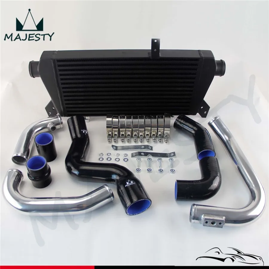 Переднее Крепление интеркулера + Комплект труб для Audi A4 1 8 T Turbo B6 Quattro 02 06| |