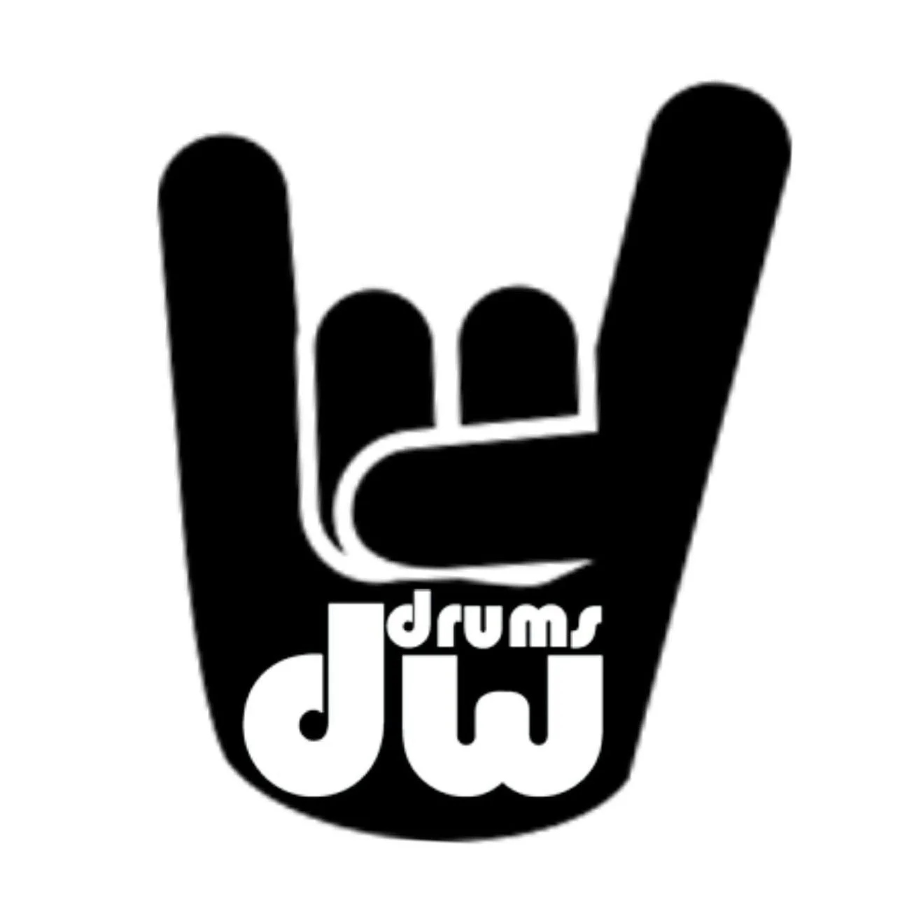 6 inch DW ROCK Vinyl cut window decal. ! DRUMSStickers AliExpress