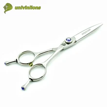 5," фиолетовый драгоценный камень ножницы для волос Парикмахерские ножницы-бритва горячие ножницы парикмахерские Япония ножницы для стрижки волос детские ножницы