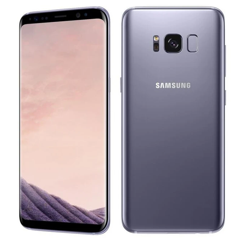 Samsung Galaxy S8+ Duos S8 Plus разблокированный G955FD LTE NFC Dual SIM Android телефон Восьмиядерный 6," 12 МП 4 Гб и 64 Гб NFC