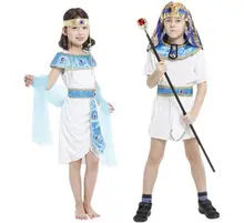 cosplay Halloween Children's Egyptian Little Prince Clothing Egyptian Princess Queen Prince's Parent-child Clothing egyptian magic 118ml