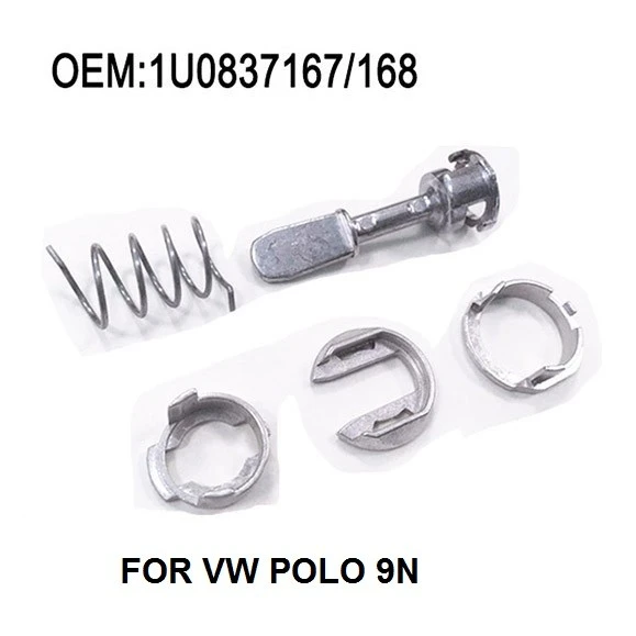 For Vw Polo 9n Driver Or Passenger Side 1u0 837 167 168 Door Lock Cylinder Barrel Repair Kit Front 4 5 Doors Cylinder Lock Barrels Door Lock Sidecylinder Repair Kits Aliexpress