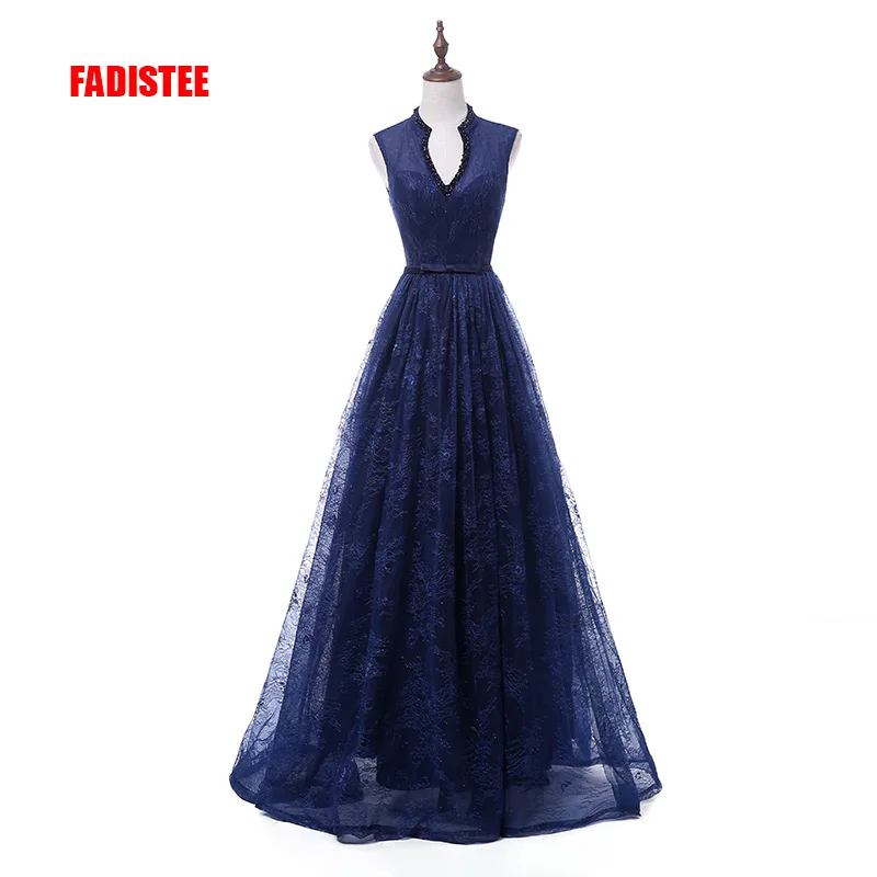 Fadistee 2018 nova chegada elegante vestido de