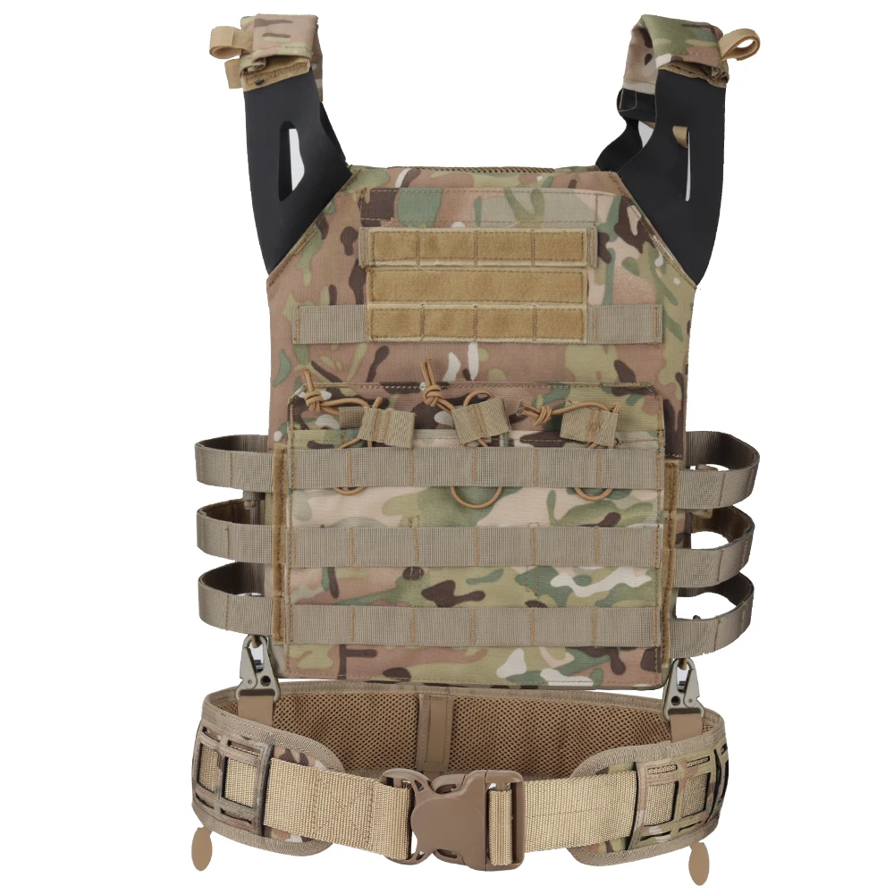  Tactical Waist Belt Cummerbunds Men Vest Belt Nylon 1000D Molle Belt Padded CS Combat Hunting Milit