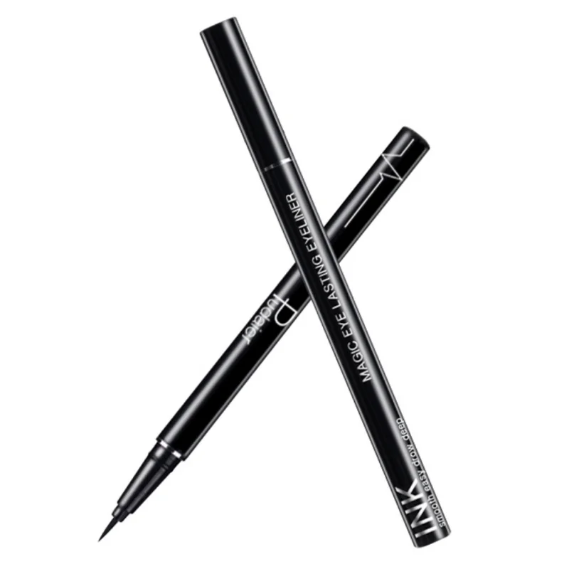 1 шт. Водонепроницаемый карандаш для глаз Длительное Черный Eye Liner Pen тонких линий быстрый сухой макияж косметика для для женщин