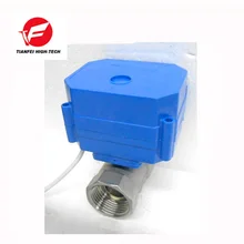 CWX-60P 4nm 8s полнопроходной SS304 DN15 DN20 DN25 female-female датчик обнаружения утечки воды 220V CR03 CR04 миниклапан двигателя для воды
