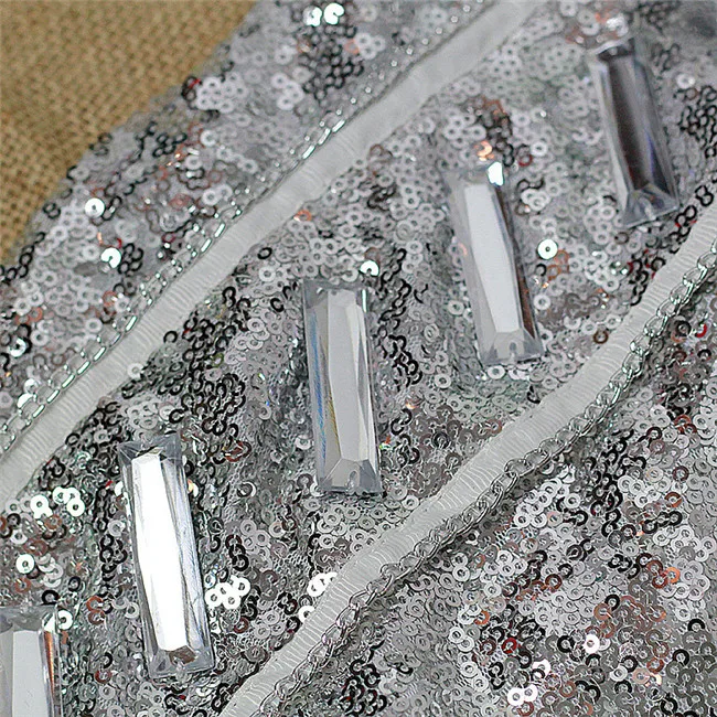 Clearance Sexy Silver Sequin Shorts 