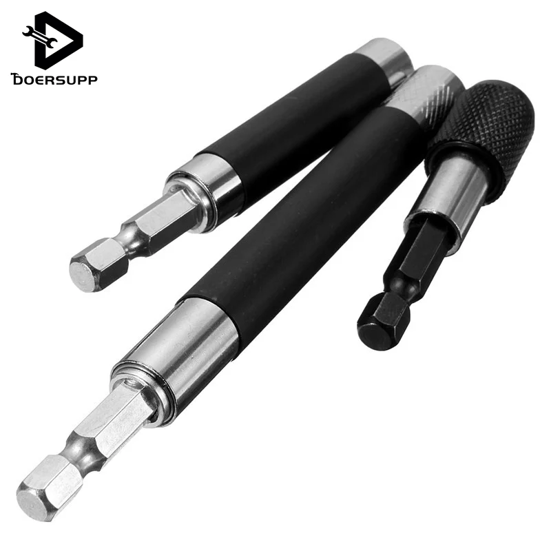 3pcs/set Quick Release Socket Drive Extension 1/4" Hex