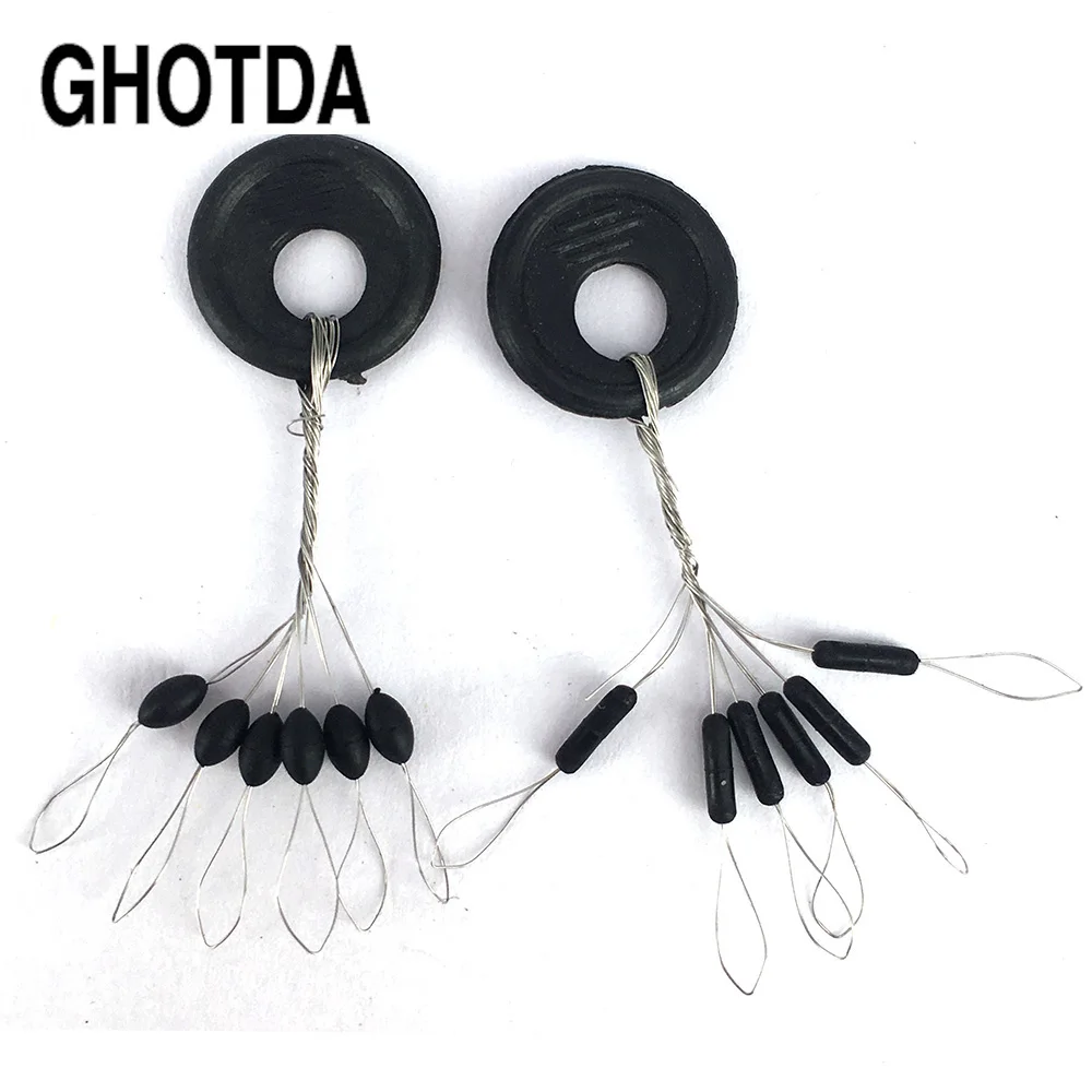 GHOTDA 120 шт. 20 комплектов нахлыстовое приспособление для ловли рыбы|Рыболовные