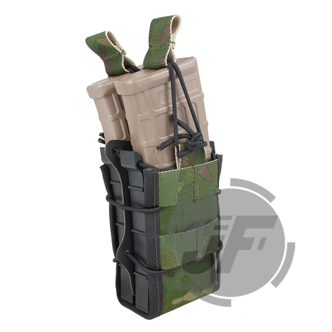 Emerson двойная винтовка модульная 5,56 M4 M16 AR15 SR52 P-MAGS M1A1 G3 подсумок Emersongear MOLLE большой емкости Mag Перевозчик - Цвет: MCTP