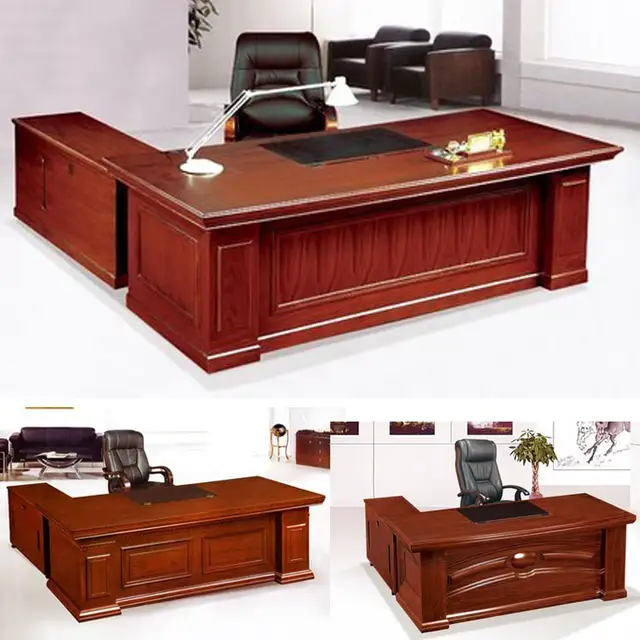 Discounts Desk Executive Stylish Minimalist Wood Office Furniture