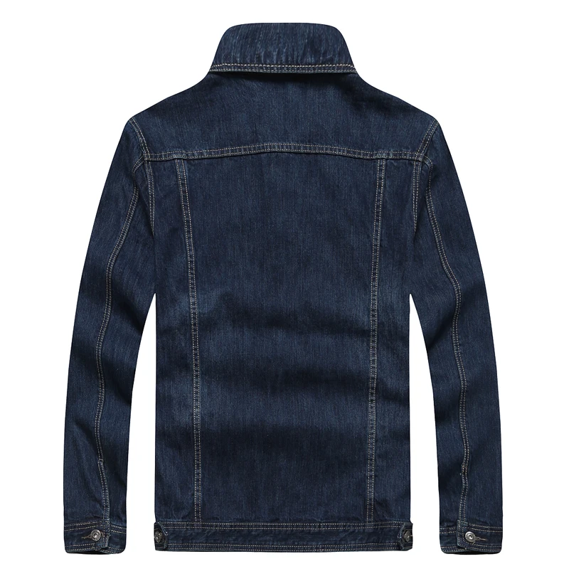 9XL 8XL 6XL 5XL 4XL Мужская джинсовая куртка брендовая 100% хлопковая повседневная мужская