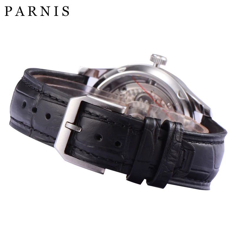 43mm White Dial Automatic Men's Watch for Parnis