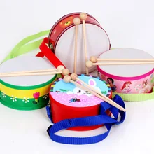 Детские барабанные игрушки pat hitter барабаны для раннего детского музыкального аппарата обучающая игрушка для детей игрушечный барабан ударный барабан