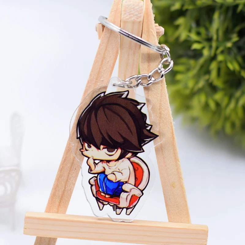 Брелок с надписью Death Note|cartoon key ring|key ringdeath note keychain |
